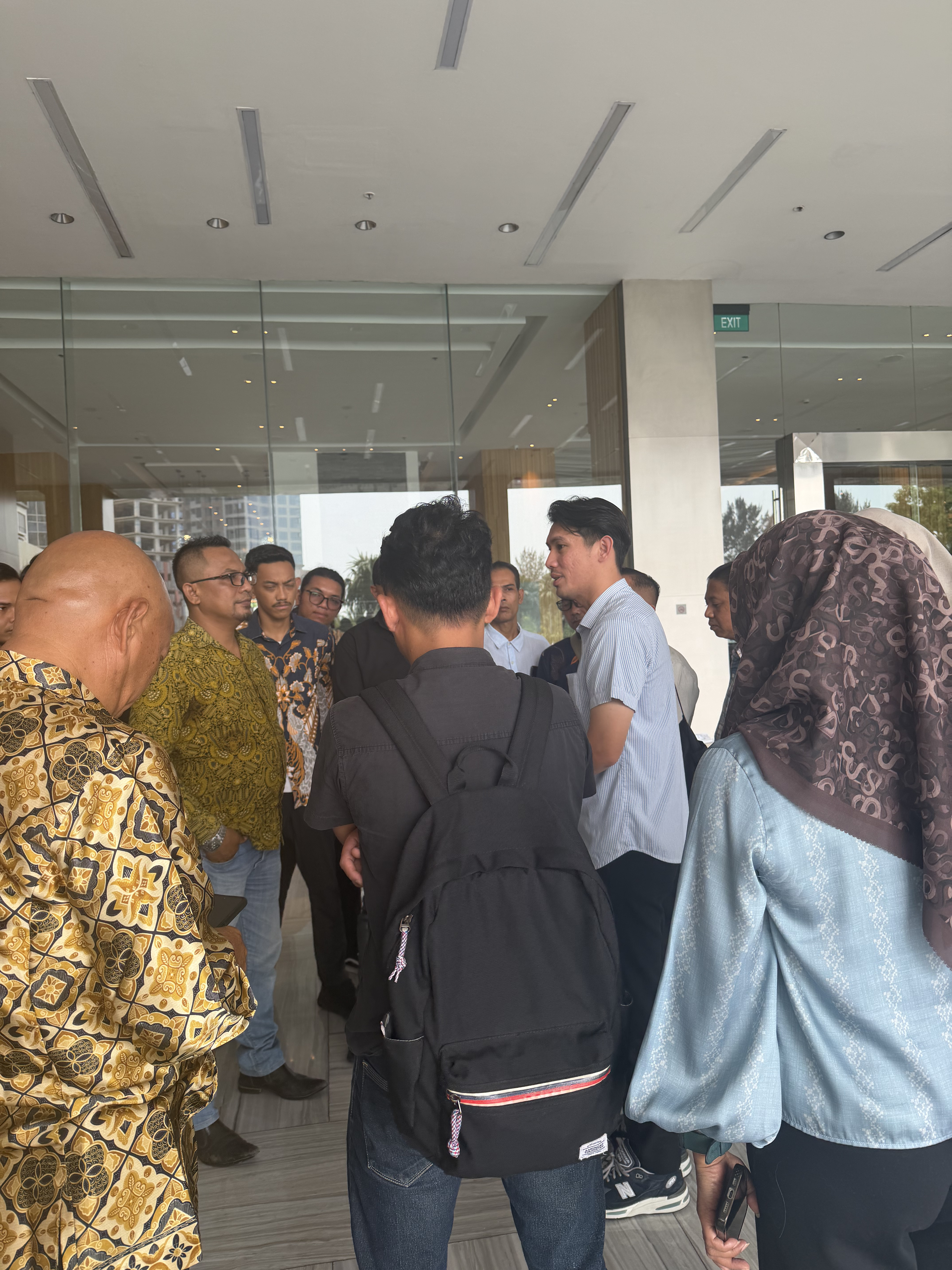 Briefing driver bersama tim Bank Mandiri